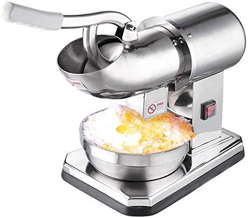 LLSS Edelstahl-Eisbrecher, kommerzielle Eismaschine, Smoothie-Maschine für Eiscreme, kalte Getränke, Fruchtdesserts und…