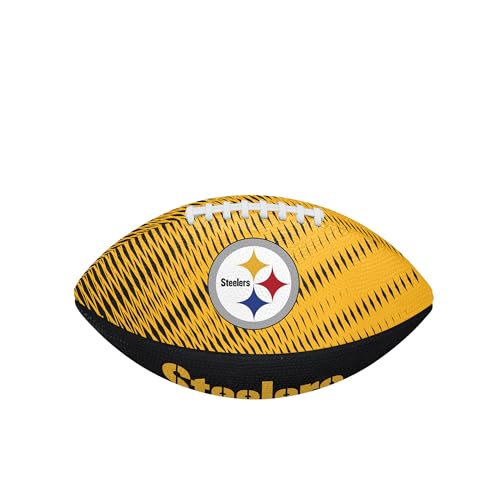WILSON NFL Team Tailgate Football - Pittsburgh Steelers, Junior Size
