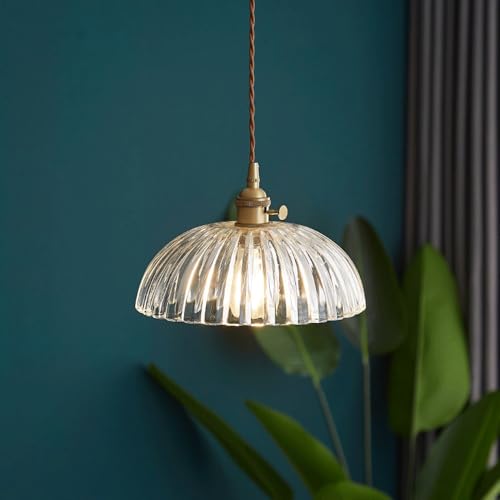 Lustre en verre E27 à tête unique pour optimiser l'éclairage du balcon - 2