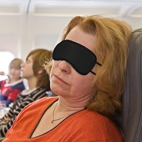 10 Pack Sleeping Eye Mask Sleep Blindfold for Women & Men, Blackout Eye Shade Cover for Travel, Nap, Game