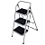 Sunnard 330 Lb Heavy Duty & Durable 3 Step Lightweight Ladder Multi Purpose Platform Foldable Stool for All Your Indoor Or Outdoor Projects Great for Home, Offices, Domestic and Commercial Used