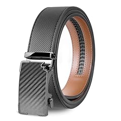 Beveled Carbon Black Buckle - Black