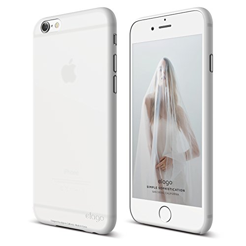 iPhone 6S Case, elago® [Inner Origin][White] - [Thinnest Case][Minimalistic][Intended use with Outer Origin Case] – for iPhone 6/6S