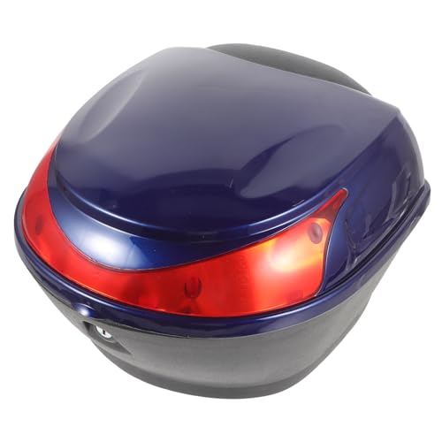 Résistant à la pluie coffre arrière moto scooter 30L bleu panier
