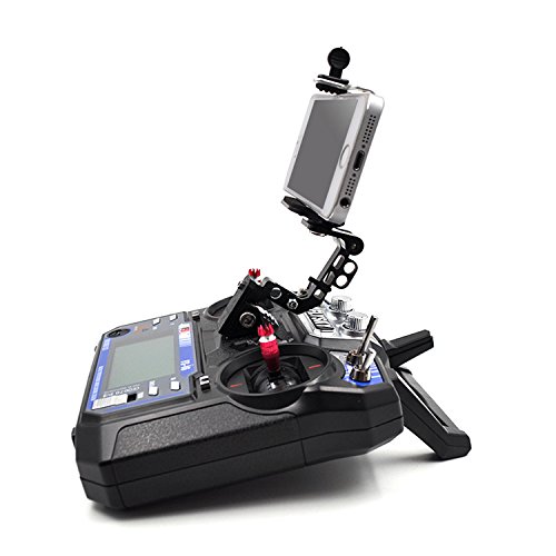 Soporte De Montaje Para Teléfono Y Transmisor Flysky FS-I6 - Ajustable Y Resistente ABS