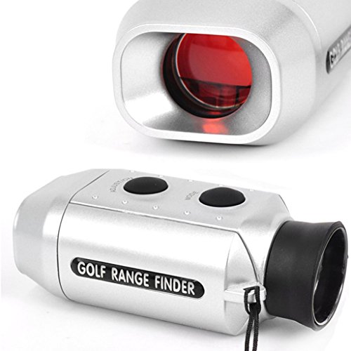 LONGRIDGE-Buscador-de-Distancias-Digital-Medidor-Golf-Unisex-Plata-Talla-unica