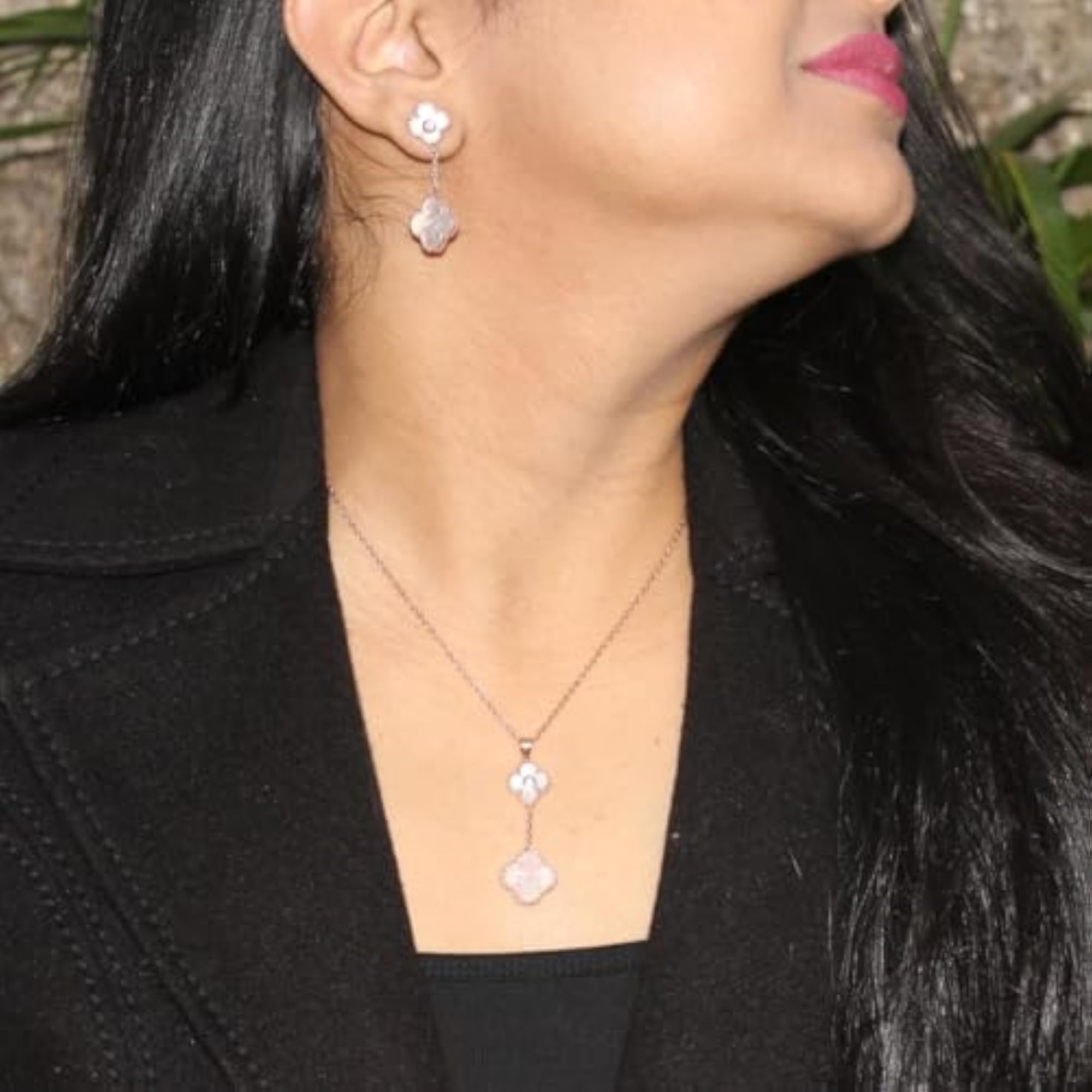 MOP Hanging Earrings, Elegant Design for Women, Gift Idea