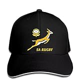 FOMBV Baseball Cap Herren Springbok Rugby South Africa Unisex Damen Hysteresenmütze mit Schirm Einstellbarer Outdoor Sport Schirmmütze Sonnenhut Geschenk, Einheitsgröße