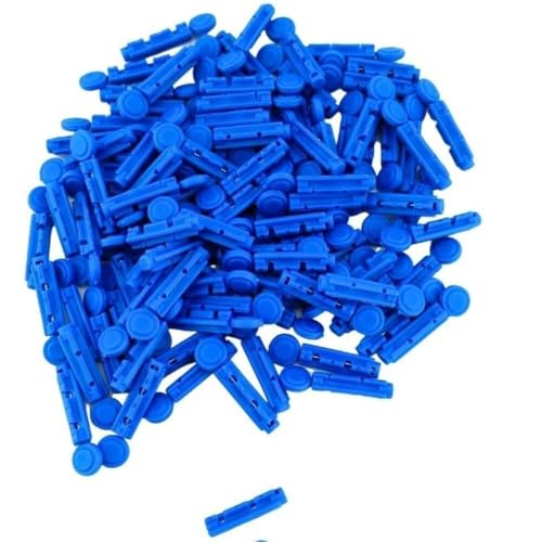 Image of 100 Pcs Round Lancets Compatible with Dr Morepen, Gluneolite, Onetouch, SD Codefree, On Call Plus, Dr Trust, Alere G1 Advance, Contour TS, Contour Plus