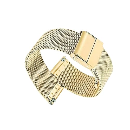 ���b�V�����^���E�H�b�`�o���h �X�e�����X�X�`�[���X�g���b�v ���f�B�[�X�������Y 12mm 14mm 16mm 18mm 20mm 22mm �N�C�b�N�����[�X(Gold,10mm)