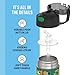 THERMOS FUNTAINER Water Bottle with Straw - 12 Ounce - Kids Stainless Steel Vacuum Insulated Water Bottle with Lid, Minecraft