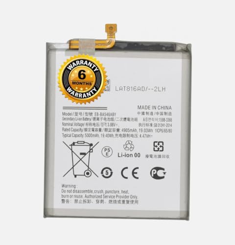 Image of Original EB-BA546ABY Battery for Samsung Galaxy A34 (SM-A346E, SM-A346B) Battery with 6 Month Warranty* (RFG26)