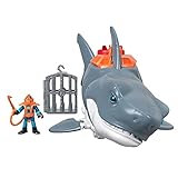 Das Power Pad drücken, damit er zubeißt.