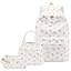 Pink Small Flower Bow - Beige