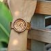BEWELL Wood Watches for Women, Handmade Wooden Watch with Lightweight Adjustable Wood Band, Natural Casual Fashion Quartz Wristwatch