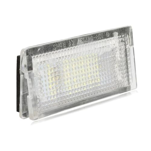 Luz matrícula para BMW E46 lámpara LED contra fallos de luz trasera 2