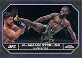 2024 TOPPS CHROME UFC #12 ALJAMAIN STERLING MMA OFFICIAL TRADING CARD OF UFC