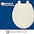 Bemis 500EC 346 Toilet Seat with Easy Clean & Change Hinges, 1 Pack Round, Biscuit