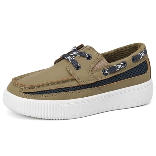 Bigwow Boys School Loafers Casual Sneacker Shoe Slip-on Breathable Boat