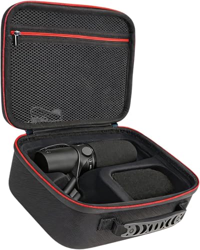 �}�C�N�P�[�X SM7B SM7dB MV7X MV7+ MV6 MV7 MV7i �Ή� �n�[�h�V�F�� ���[�P�[�X �����N�b�V�����t�� �z���|�[�`�t�� �Ռ��z�� �����^�� �ی�P�[�X