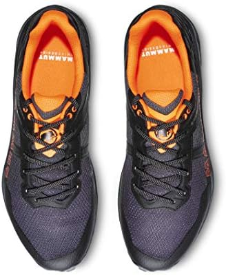 Mammut Men's Jogging Trail Running Shoe, Black Vibrant Orange, 10 UK | Image 3