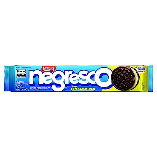 Negresco Biscoito Chocolate Recheio Limão Siciliano 90G