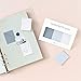 Monolike Color Palette Sticky Grid 300 D Set 4p - Self-Adhesive Memo Pad 30 Sheets
