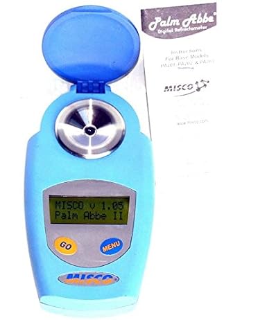 MISCO PA201 Palm Abbe Digital Handheld Refractometer, Brix Scale 0-56.0, Sugar Content- NO ARMOR JACKET