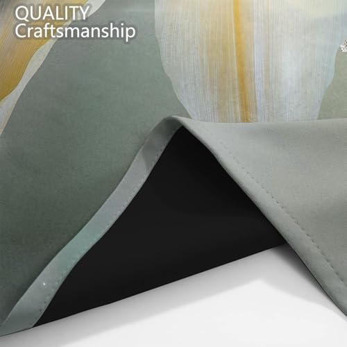 Rideaux occultants thermiques polyester lot de 2 rideaux opaques gris clair