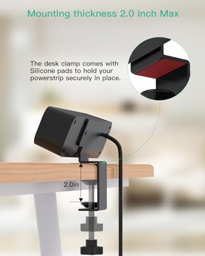 Image of PD30W Desk Clamp Power Strip