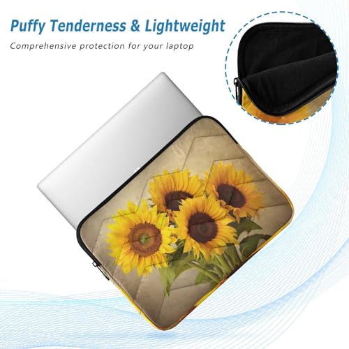 Funda para portátil con girasoles 13-14 pulg impermeable miniatura 5
