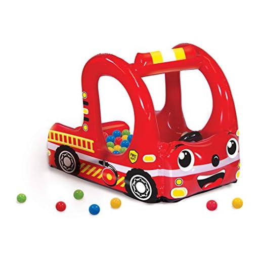 Rescue Fire Team Play Center Ball Pit with 20 Balls