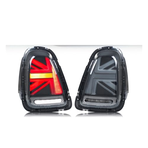 Feux arrière LED pour Mini Cooper R56 R57 R58 R59 style Union Jack fumé