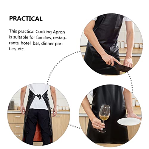 HEMOTON 10 Stk Grillpartyschürze Einwegschürzen Erwachsene Grillschürze Herren Plastikschürzen Einweg Erwachsene Schürze Für Die Küche Männer Und Frauen Pvc Kochutensilien Haushalt – Bild 9