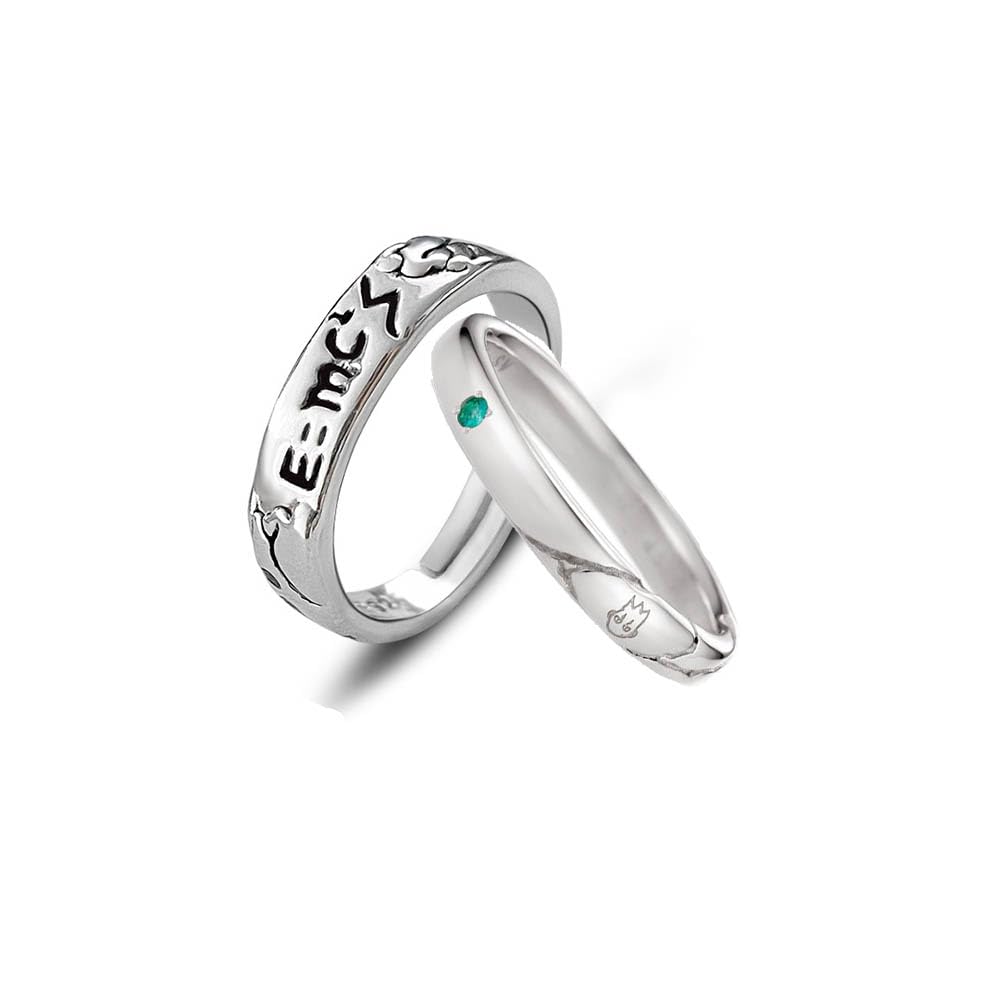 2 DrStones Cosplay Ringe Anime Figur DrStones Accessories Rings Jewelry Verstellbarer Ring Mit Öffnung