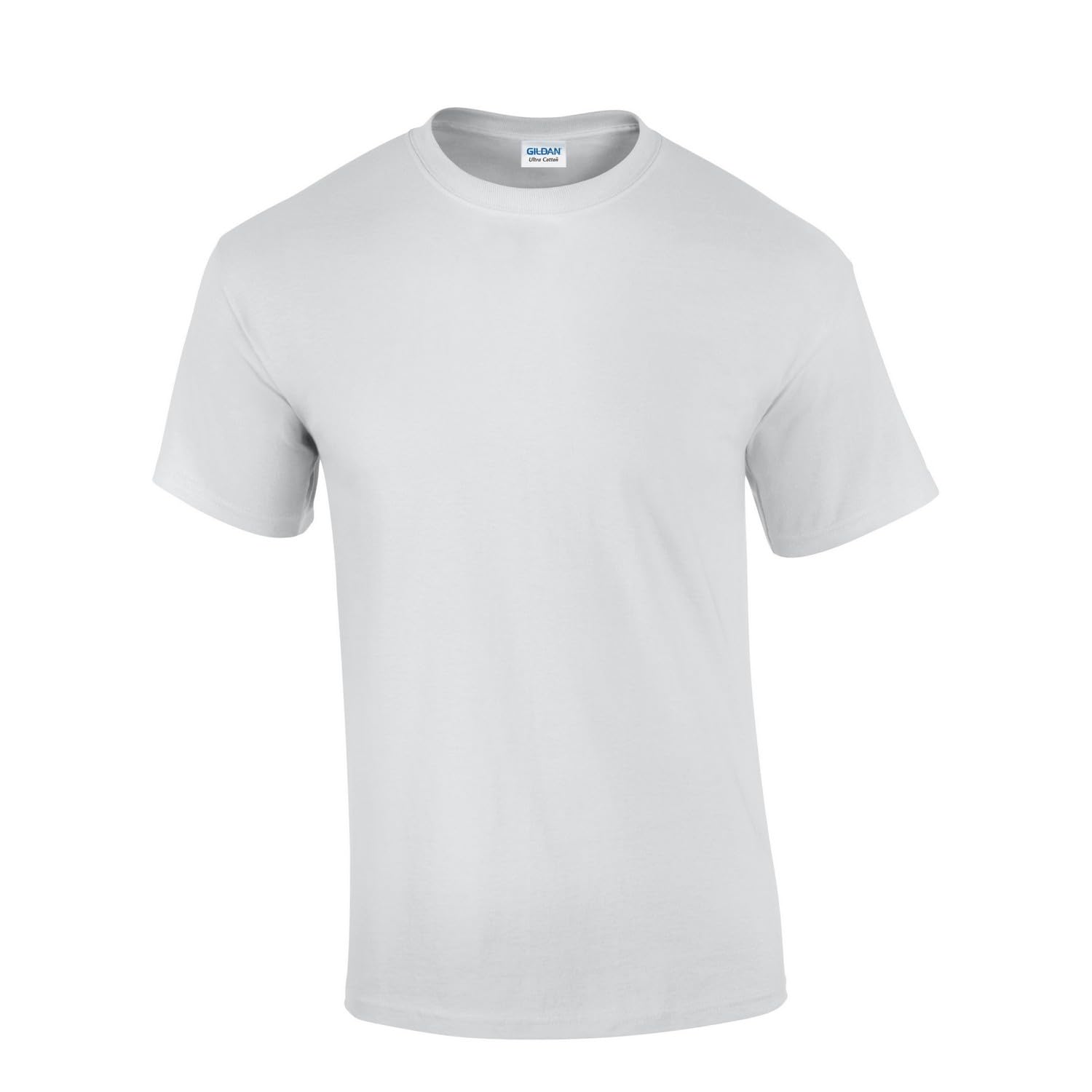 Gildan Unisex White Ultra Cotton™ Adult T-Shirt Brand