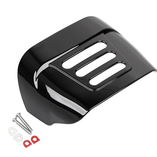 XMMT Gloss Black Rear Tail Light Taillight Visor Cover Fit For Harley Dyna Softail Fatboy Sportster Touring Road King Street Glide Electra Glide Road Glide