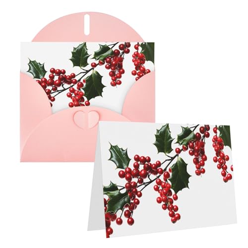 AQRJKHD Holly Berry Branches TL[J[h t O[eBOJ[h Happy BirthdayJ[h fB[X Y uNm[gJ[h @̃O[eBOJ[h Axr[V[p