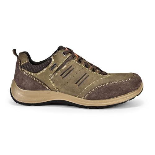 Image of Woodland Men Olive Green Casual Shoes