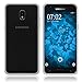 Produktbild PhoneNatic Case kompatibel mit Samsung Galaxy J3 (2018) - Crystal Clear Silikon Hülle transparent Cover