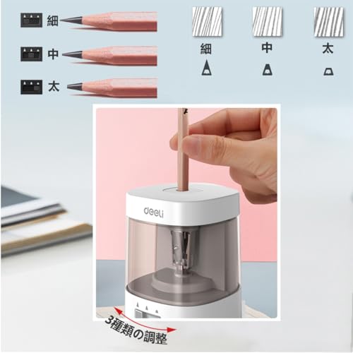 Deli 得力 電動鉛筆削り の商品画像 4