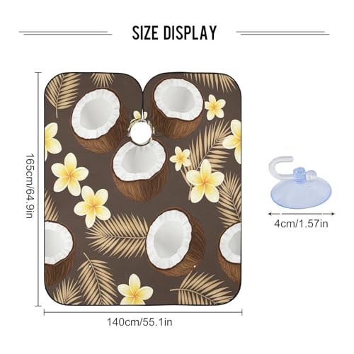 Capa impermeable para barbero Kigai Tropical Coconut miniatura 3