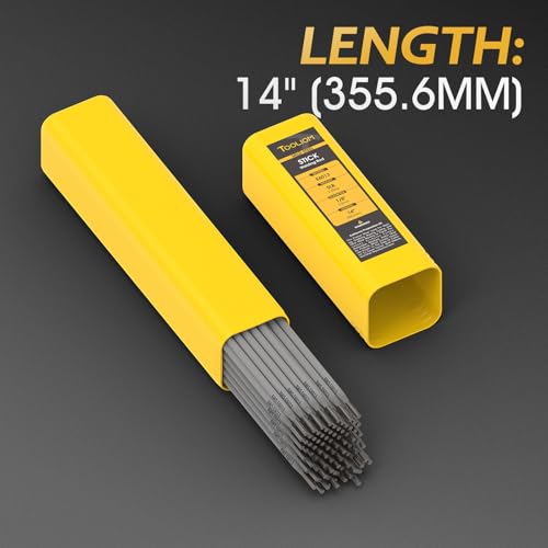 Image of TOOLIOM E6013 Low Hydrogen Welding Rod 1 /8 inch 5LB Carbon Steel Stick Electrodes