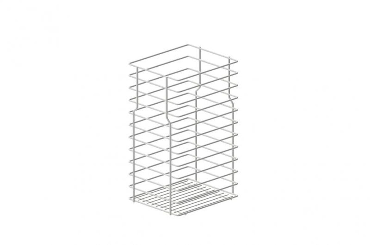 Rejs White Laundry Basket/Soft Close, Pull Out Storage / 300 400 500Mm Blum Hettich (400Mm )