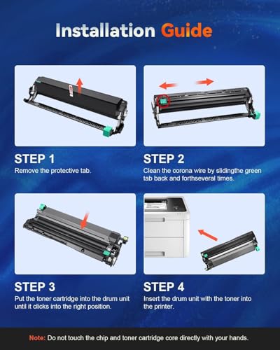 Image of Skydo (NOT Toner) DR229 DR-229CL Drum Unit Compatible Replacement for Brother DR229CL DR-229 DR 229XL Drum for MFC-L3780CDW MFC-L3720CDW HL-L3220CDW (Black,Cyan,Magengta,Yellow,4 Pack)