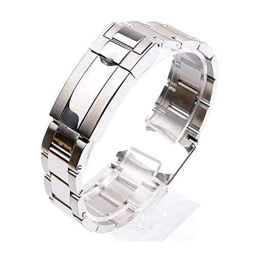 Bracelet montre acier inoxydable 20mm pour remplacer une boucle usée