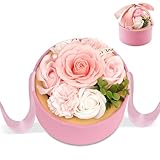 Chingcoo Seifenblume Rosenbox, Rosenseifenblume Geschenkbox, Gefälschte Blumen Geschenk Box,...