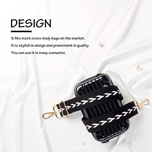 Image of Adjustable Handbag Strap Wide Purse Strap Replacement Shoulder Crossbody Bag Strap