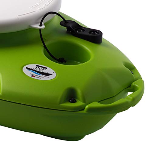 Creekkooler Pup Floating Cooler, 15 Quart, Tow Behind, Green, 15 Qt #TOP4
