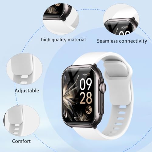 Correa para reloj inteligente RUXINGX G62 en silicona miniatura 2